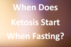 when does ketosis start when fasting graphic