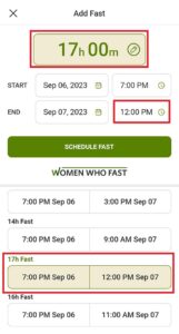 intermittent fasting calculator women who fast app 17 hour fast